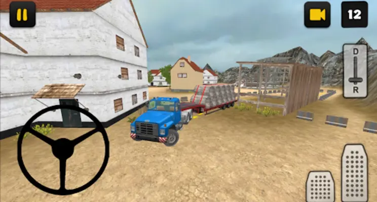 Construction Truck 3D Pipe Transport android App screenshot 4